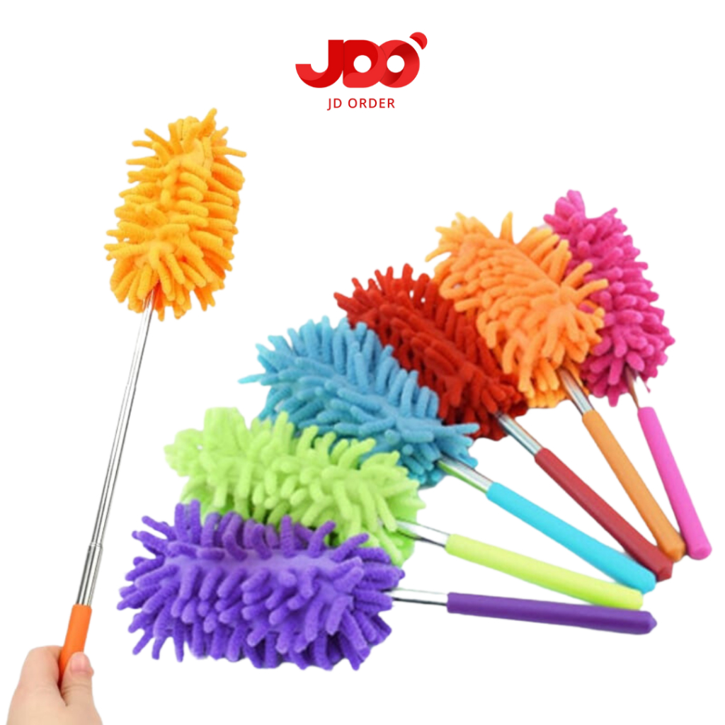 Kemoceng Microfiber Cendol Panjang Pendek Extendable Duster Microfiber