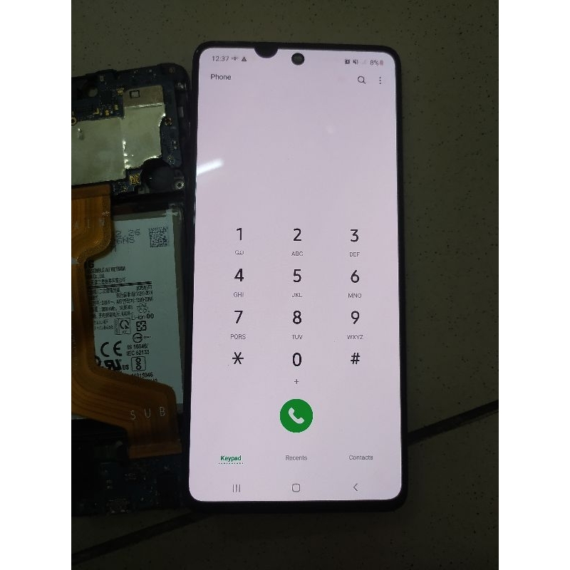 Lcd Samsung M51 Original Copotan Minus