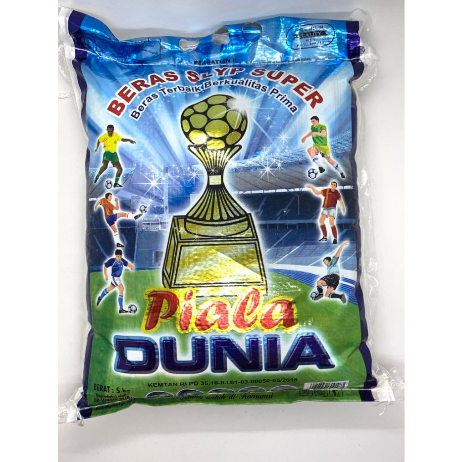 

BERAS SUPER PREMIUM PIALA DUNIA 5KG