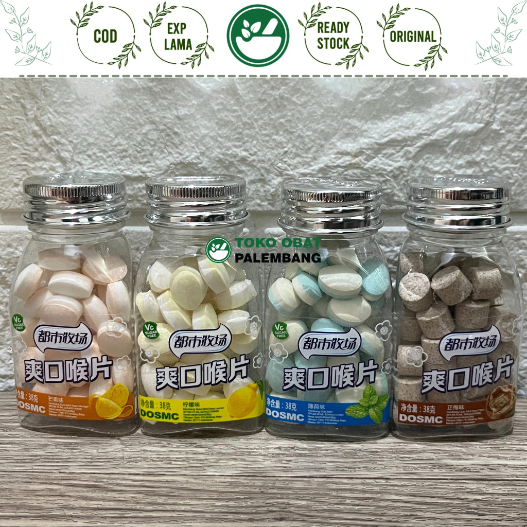 

DOSMC KEMBANG GULA MINT RASA PLUM MINT LEMON MANGGA SANCA HAW FLAKES 38 GRAM PERMEN PLUM FLAVOUR CANDY KIAMBOY XINLE CANDY