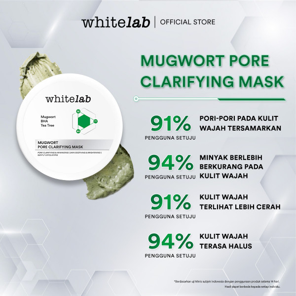 whitelab Mugwort pore clarifying mask