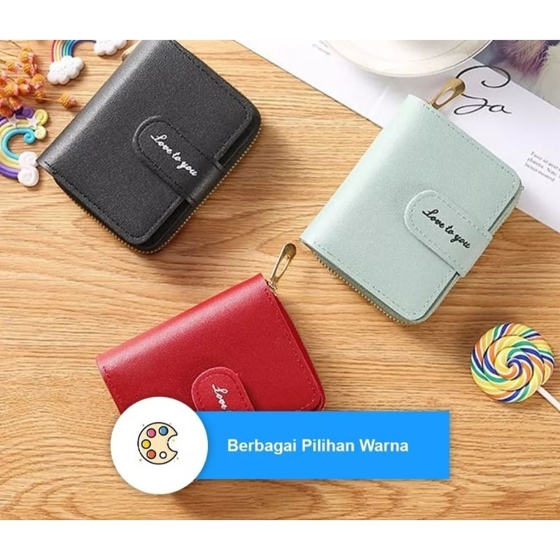 Dompet Wanita Cantik Dan Elegan (Love)