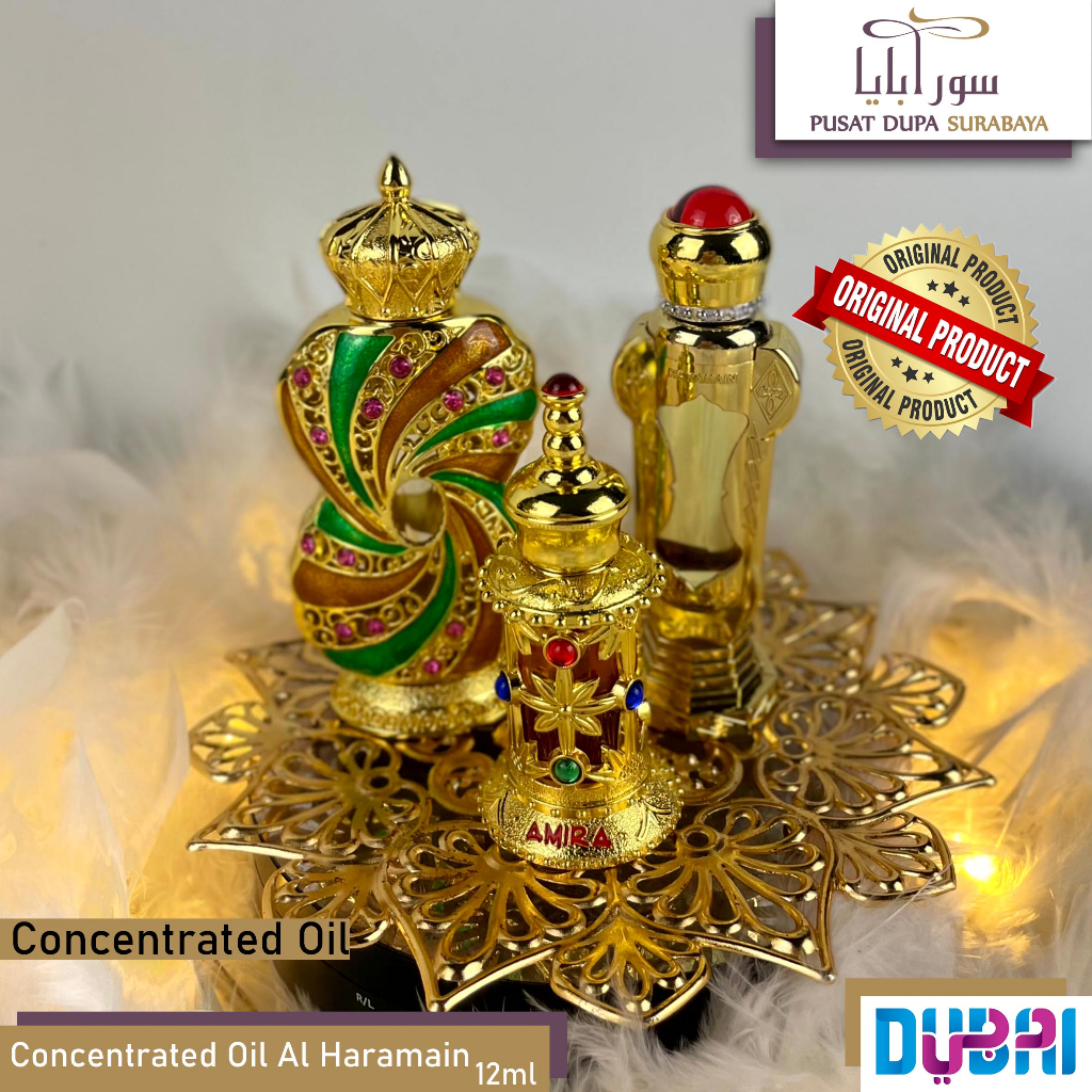 Concentrated Oil Al Haramain Parfum Bibit Dubai Asli