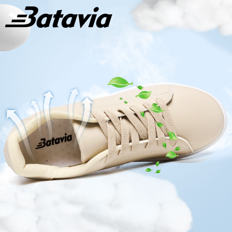 BATAVIA Impor white wanita sepatu Sepatu Sneakers Wanita Sport Shoes J10