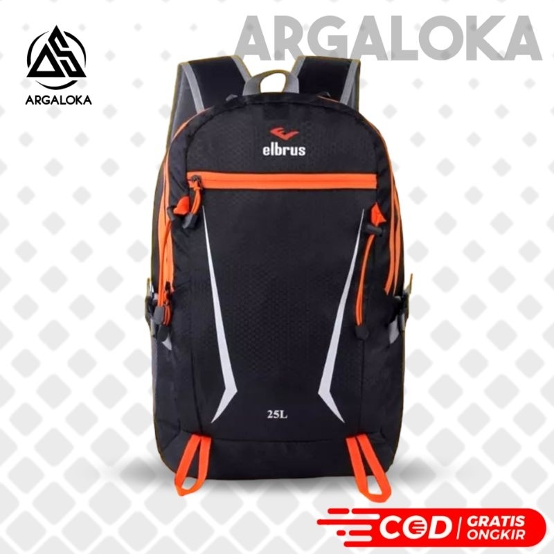 ARGL Tas Ransel Pria Tas Punggung Backpack Cowok Daypack 25 L