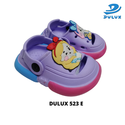 SENDAL ANAK DULUX-523 Sandal Baby Selop Anak Motif Imut 20-30