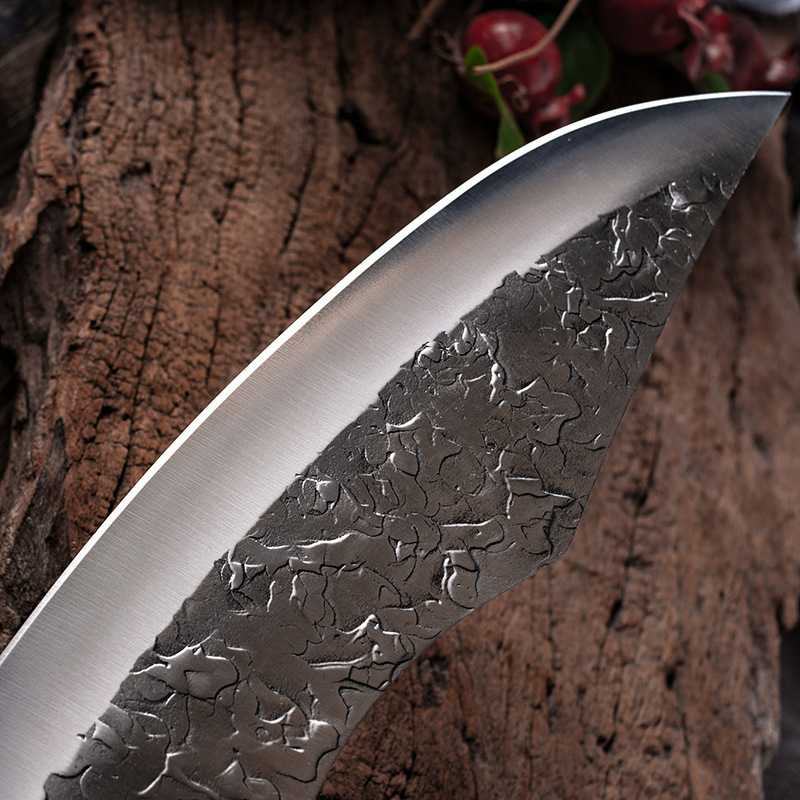 Pisau Dapur Daging Stainless Steel Skinning Deboning Knife Piso Perlengkapan Potong Daging Tajam Anti Karat