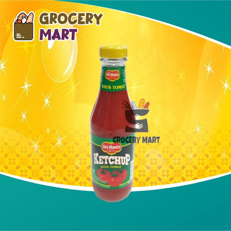 Delmonte Ketchup Saus Tomat 340ml / Delmonte Saos Tomat