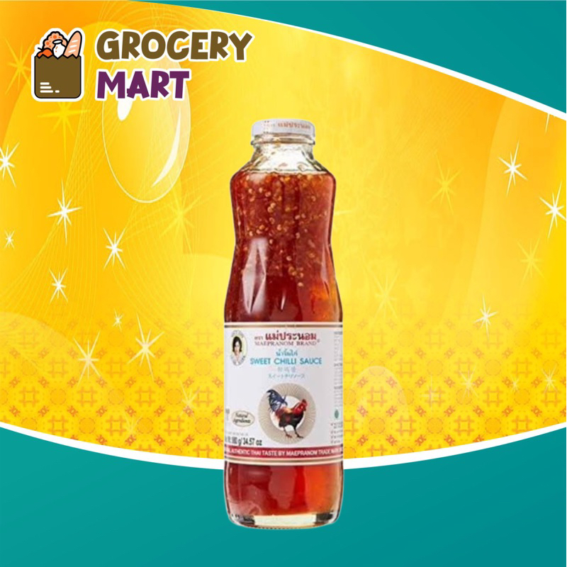 

Maepranom Sweet Chili Sauce 980 gr Thailand Brand / Chili Thai Saus