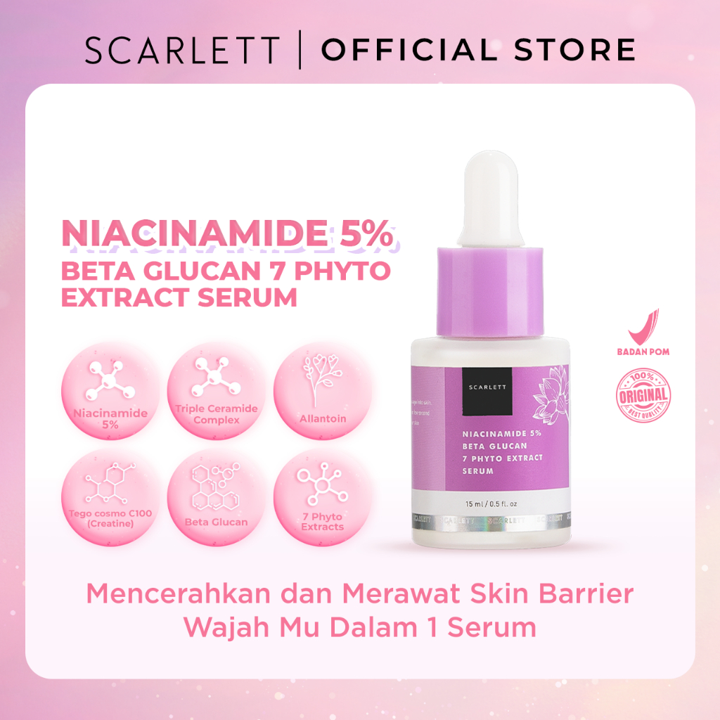 Scarlett Whitening Basic Skincare Set
