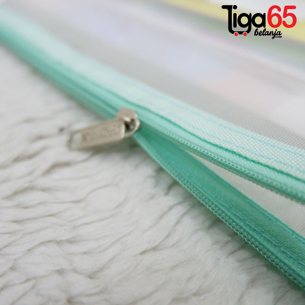 365 Zipper Bag / Zipper Transparant / Zipper Map / Tas Jaring Resleting / Pouch / Map Jaring HX8406/HX8536