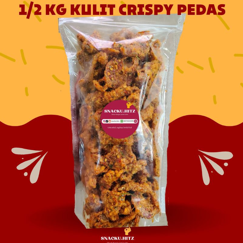 

Kulit krispi/ kulit crispy/ kulit/ kulit pedas daun jeruk/ kulit original