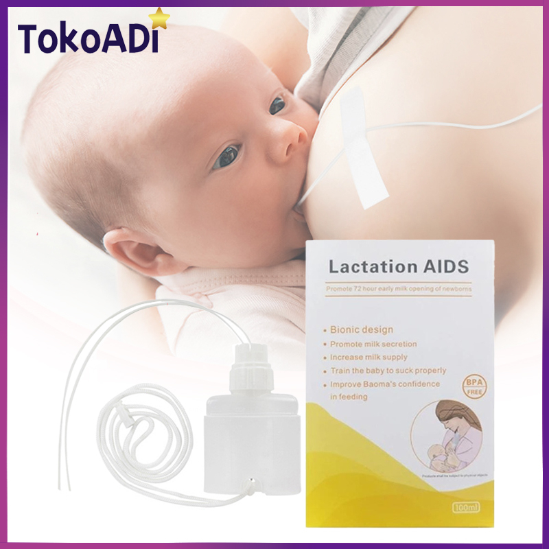 SNS Supplemental Nursing System Anti Bingung Puting/Mirip Medela SNS