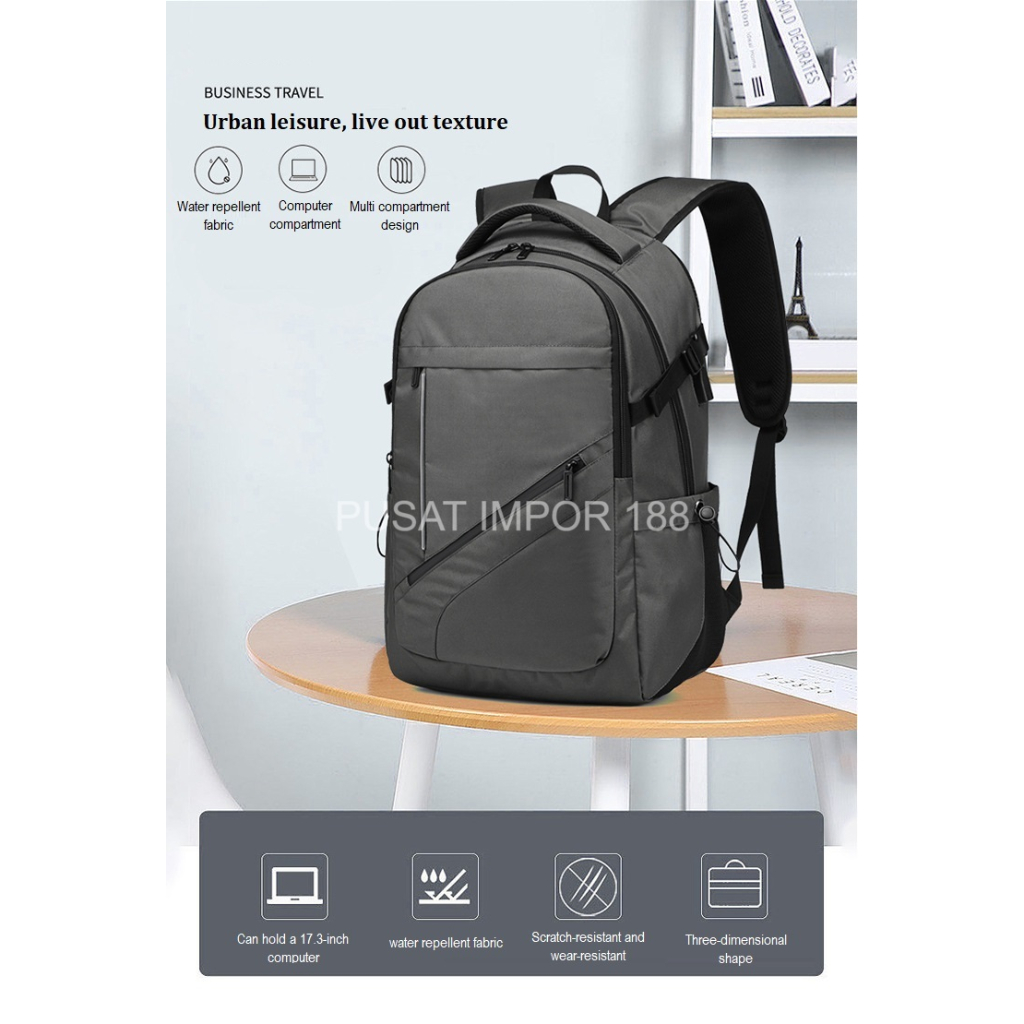 DRAB6013 Tas Laptop  PREMIUM / Tas punggung PREMIUM / Tas Multifungsi