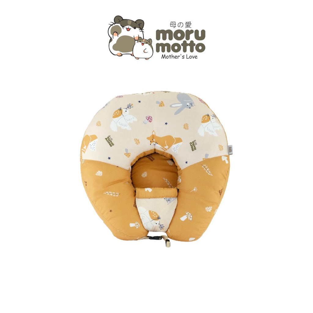 MORU MOTTO 4 IN 1 BANTAL MENYUSUI + SAFETY BELT PIGEON / MMB3009