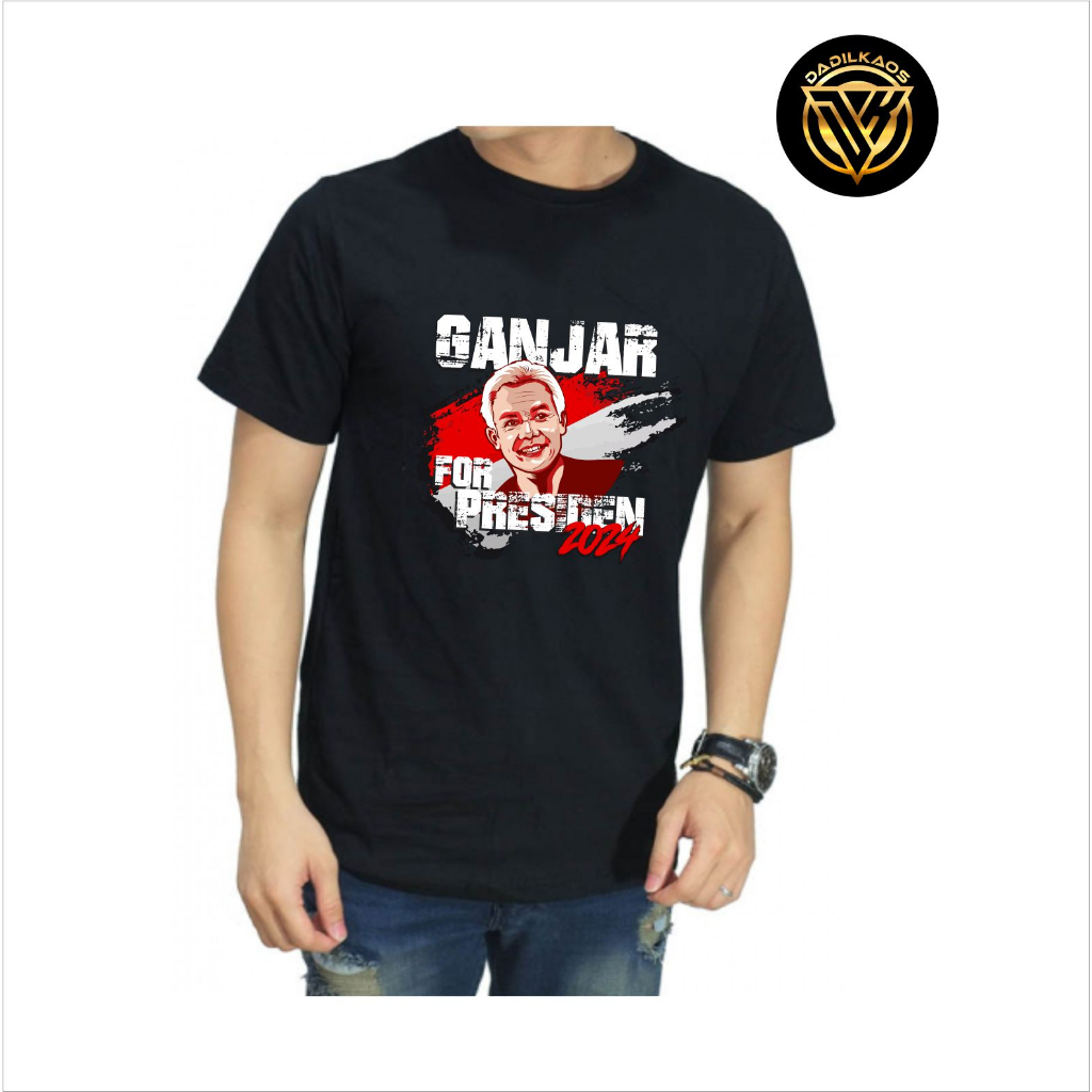 kaos ganjar pranowo presiden 2024 - kaos sahabat ganjar