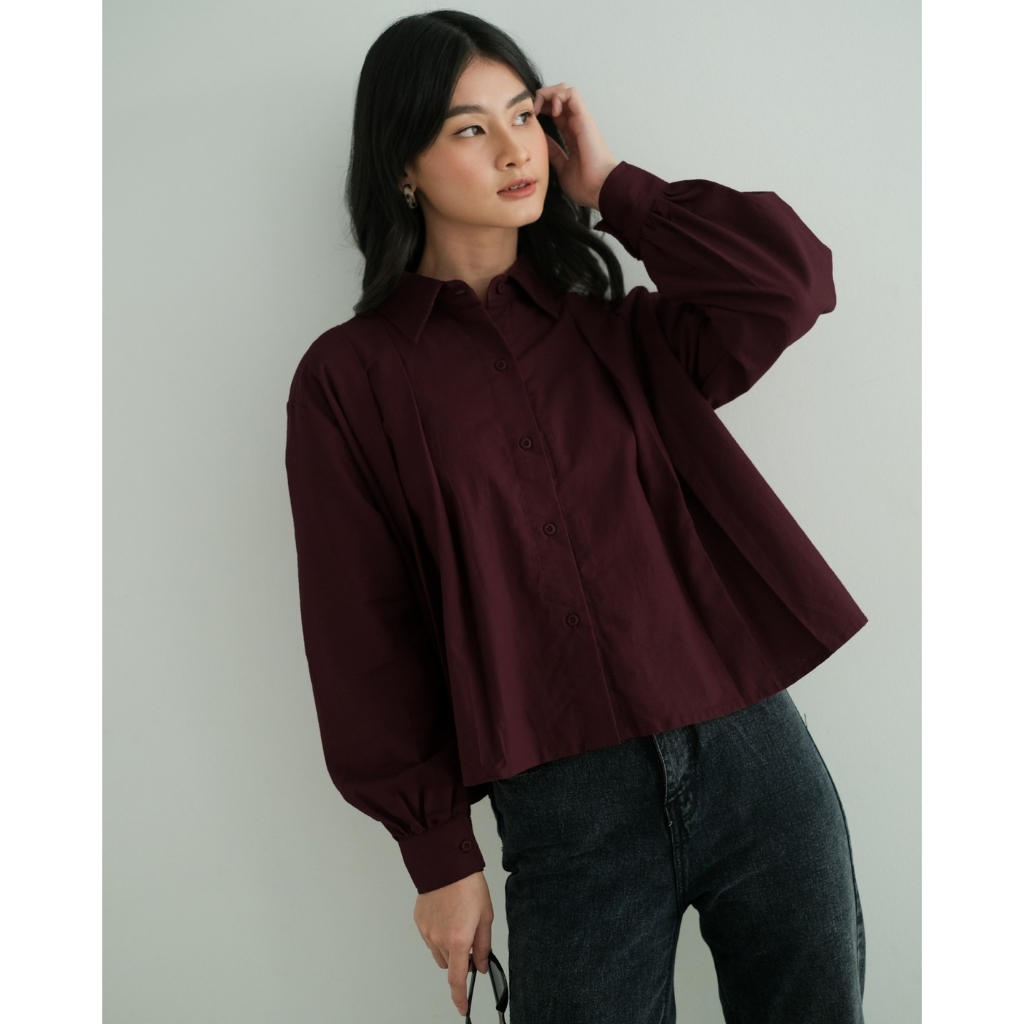 Myrubylicious BRIYANA SHIRT | KEMEJA | KEMEJA LENGAN PANJANG