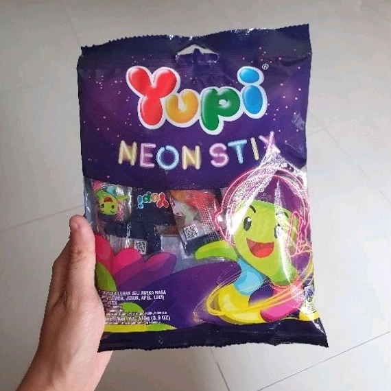 

Yupi NEON STIX permen bentuk CACING size besar 120gr