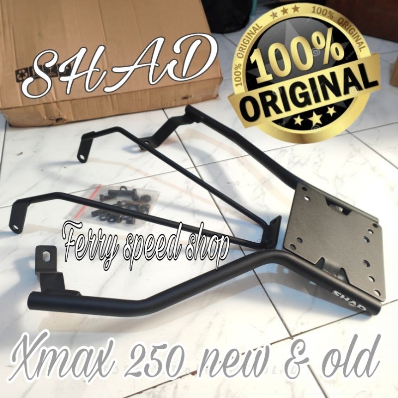 SHAD Original Master rack shad Yamaha Xmax 250 / Bracket box Xmax250 / Breket box Xmax 250