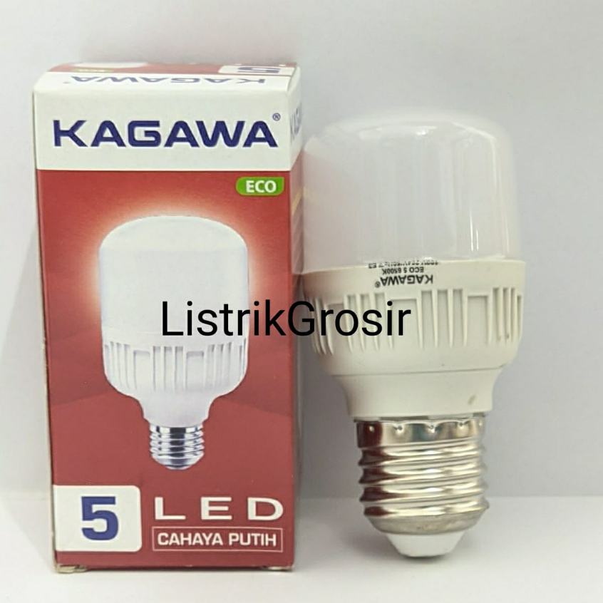 KAGAWA Lampu Led Kapsul Bohlam Tabung 5w 5 Watt By Tesla Orenchi