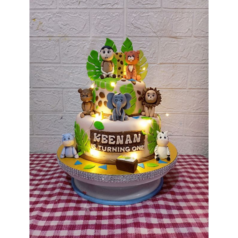 

kue ulang tahun binatang /cake ultah animal/kue ulang tahun safari