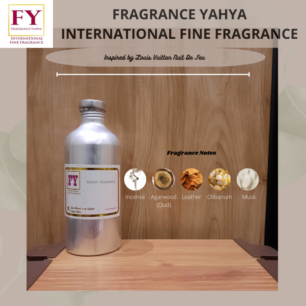 Fragrance Oil (Bibit Parfum) – Dream Fragrance – Louis Vuitton Nuit De Feu
