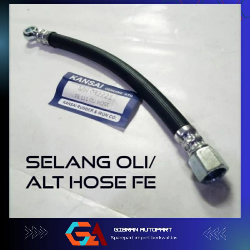 SELANG OLI COLT DISEL FE LAMA/SELANG ALTERNATOR MITSUBISHI COLT DIESEL FE LAMA