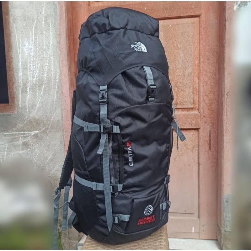 Tas Hiking/Tas Carrier/Tas Gunung 60L Sudah pake Frame Kuat tebal