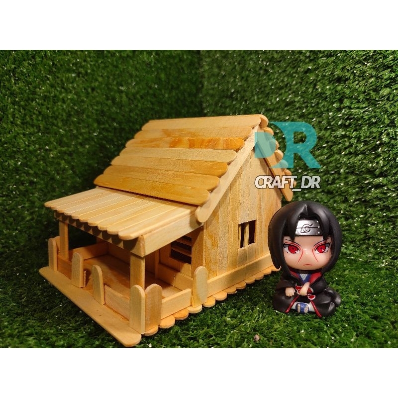 Miawmiaw_Id Miniatur Rumah Adat Betawi Dari Stik Es Krim