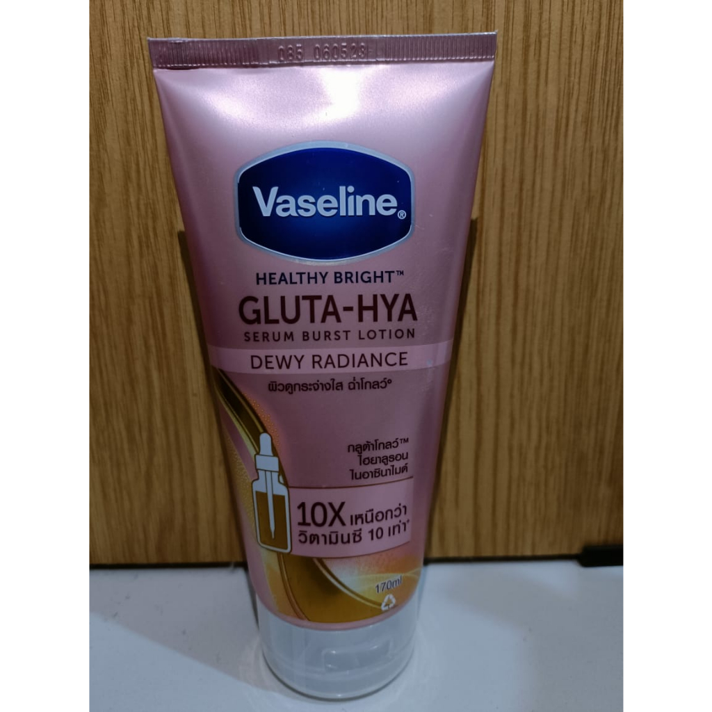 vaseline gluta hya serum burst lotion 170ml