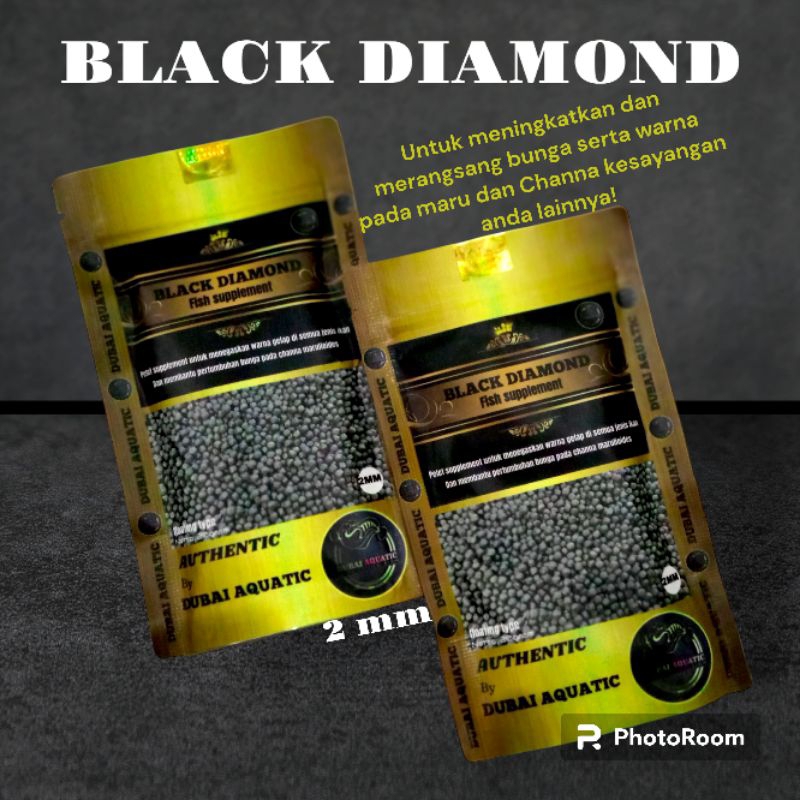 PElET BLACK DIAMOND UNTUK BUNGA & WARNA MARU