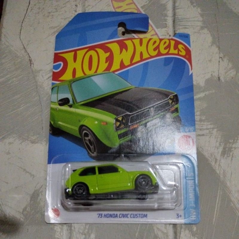 Hotwheels '73 honda civic custom