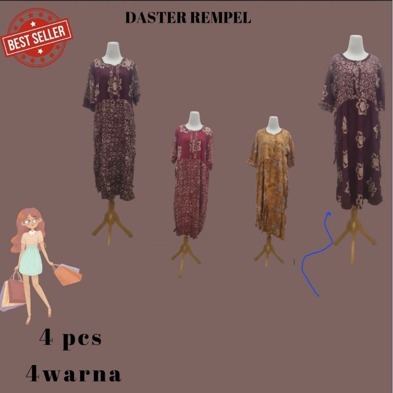 Daster Wanita Kekinian Daster Rempel