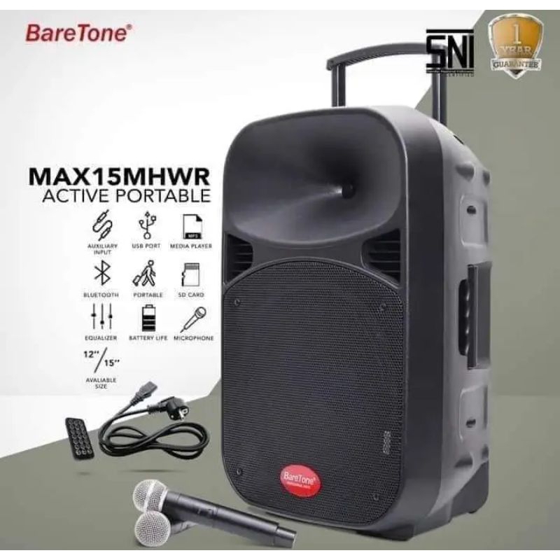 SPEAKER AKTIF BARATONE MAX15MHWR