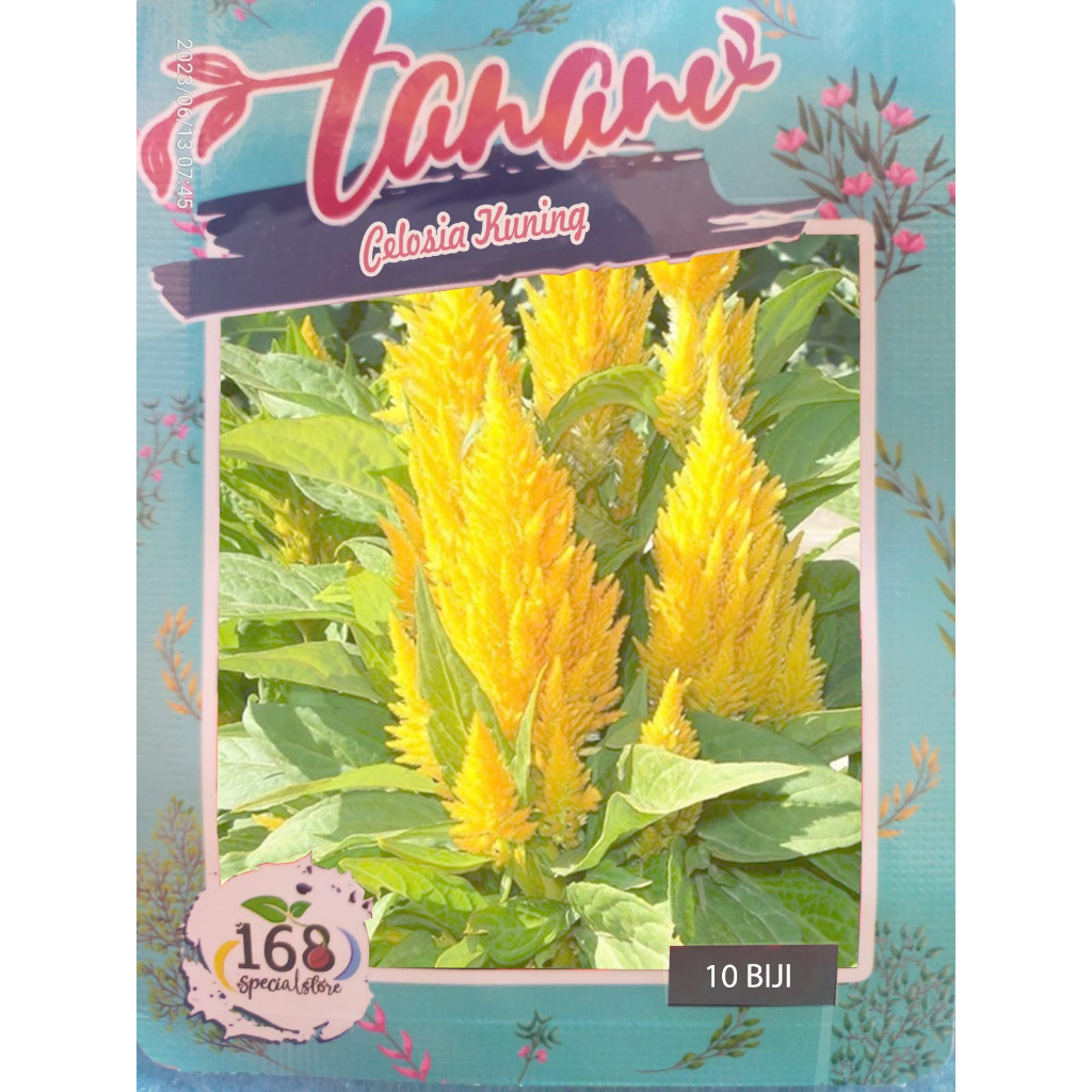 Biji Bunga Celosia Kuning (Isi 10 biji)