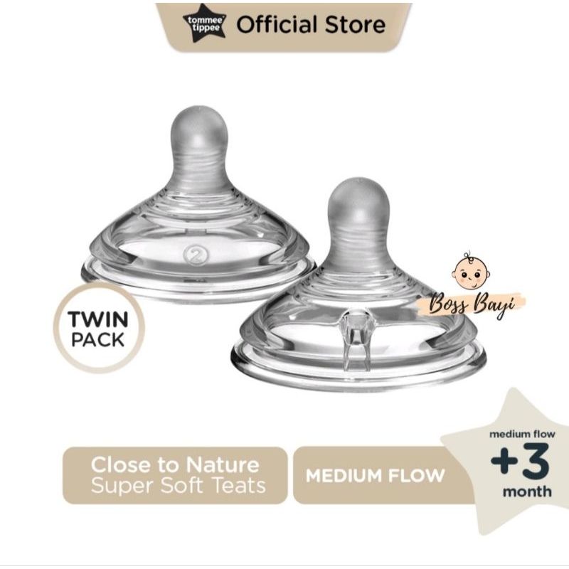 TOMMEE TIPPEE - Closer To Nature Bottle / Botol Susu Bayi Wide Neck 150ml/ 260ml | Nipple Wide Neck