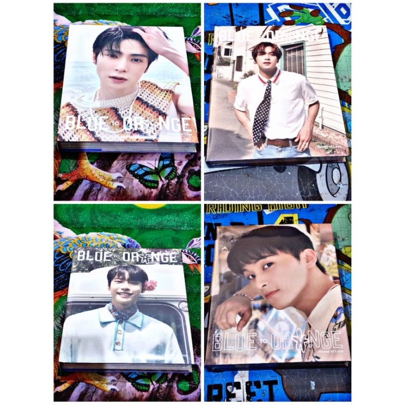 READY STOCK NCT 127 PHOTOBOOK [BLUE TO ORANGE : House of Love] SEALED JAEHYUN DOYOUNG MARK HAECHAN