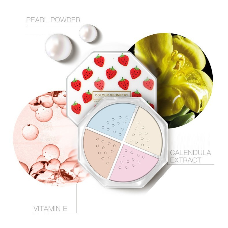 LAMEILA LAMAILAI LML5076 Bedak Tabur 4 Warna / Loose Setting Powder