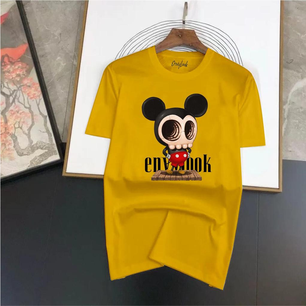 KAOS DISTRO PRIA ENVYLOOK MOTIF - MICKY