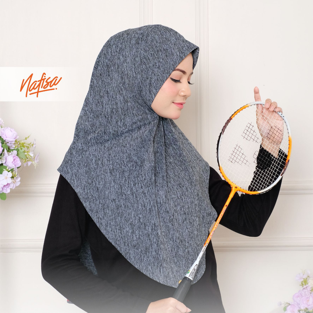 Hijab Terbaru non pad | Jilbab Nafisa Ayana Dewasa & Remaja | Kerudung Muslimah Motif Saudi