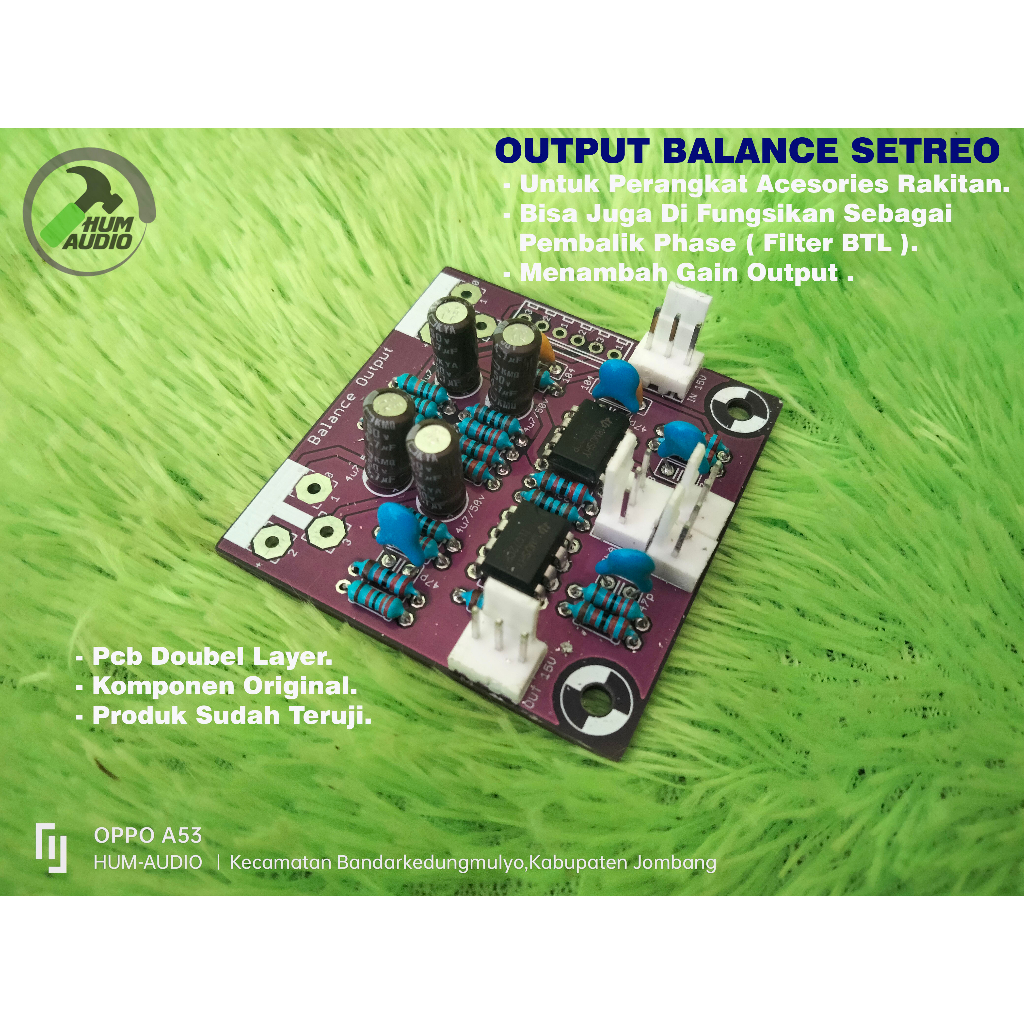 OUTPUT BALANCE SETREO