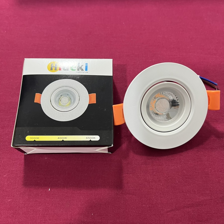 Lampu Downlight Mini COB LED 3W Hideki