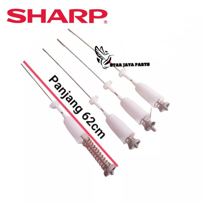 Kaki Per Gantung Mesin Cuci Sharp 1 Tabung Set 4 PCS