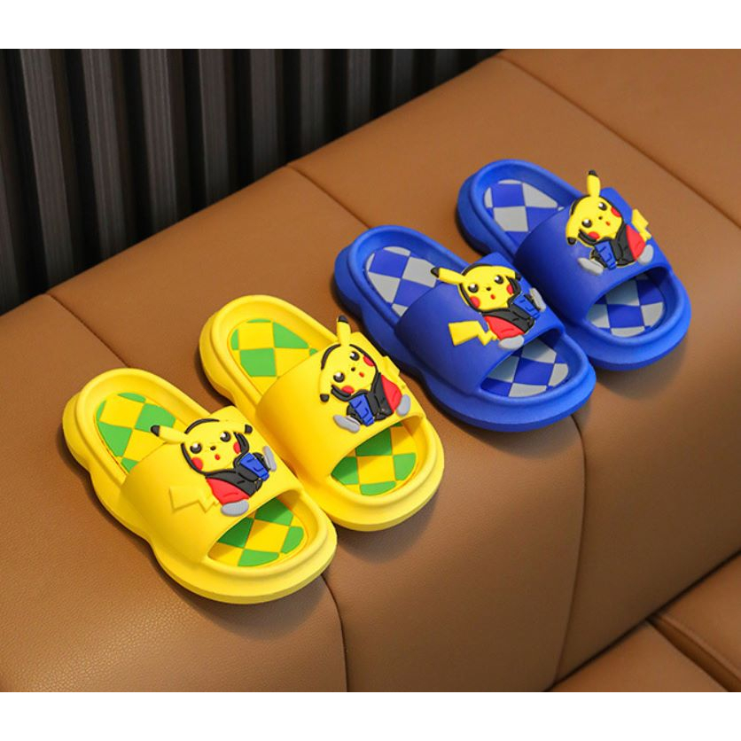 Sandal Selop Anak Laki-laki Perempuan Motif Karakter Bahan Karet SA008