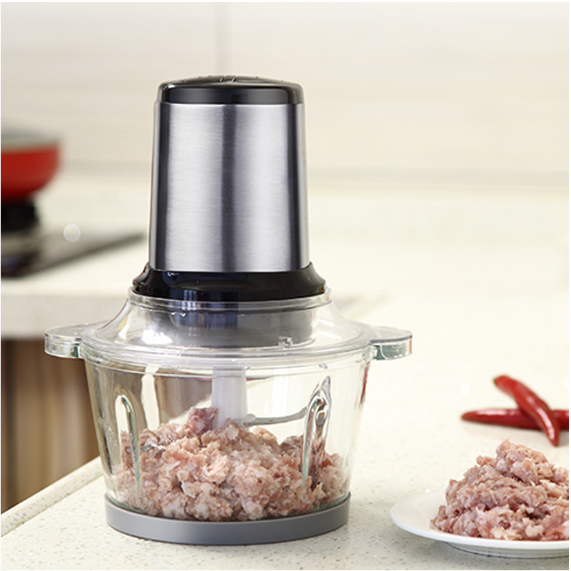 Blender Elektrik Penggiling Daging 2L - Chopper Listrik Blender Daging / Meat Grinder Food Processor