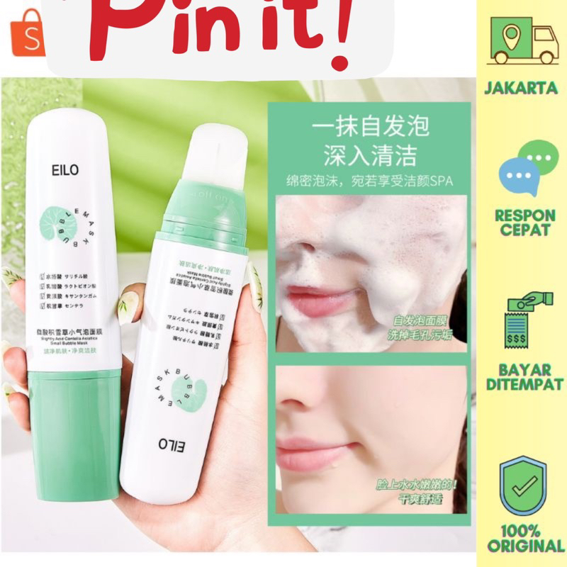 Gratis ongkir COD medan termurah (100 Gram) CENTELLA ASIATICA AMINO EILO ACID BUBBLE MASK