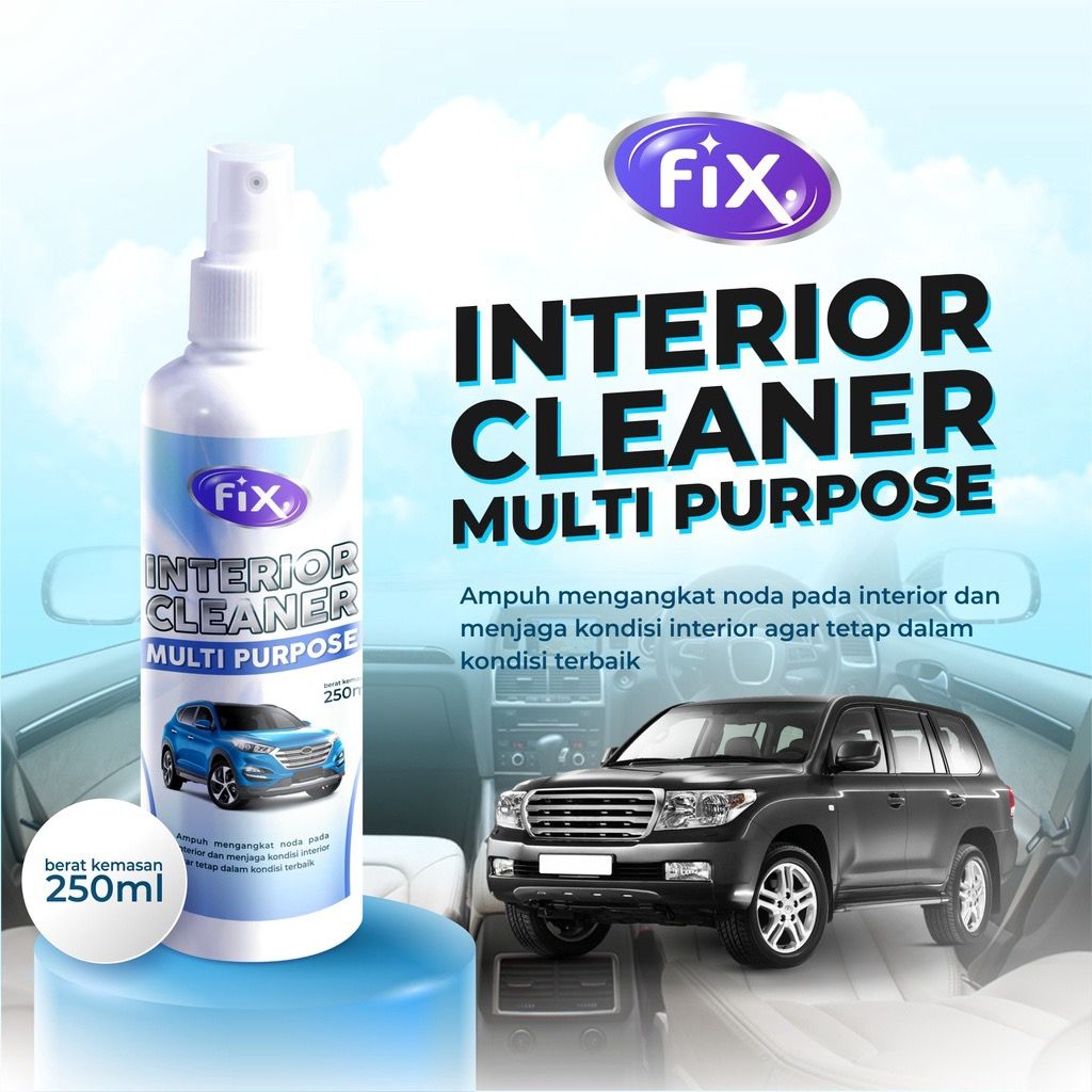 FIX Pembersih Interior Mobil Cleaner Multi Purpose Spray Serbaguna