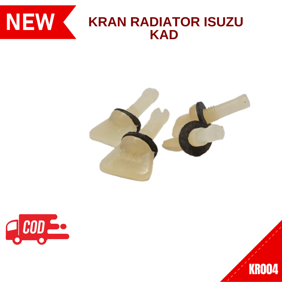 Tutup Kran Radiator Mobil Isuzu KAD Bahan Plastik Kran Radiator Plastik Isuzu KAD Kran Radiator Isuz