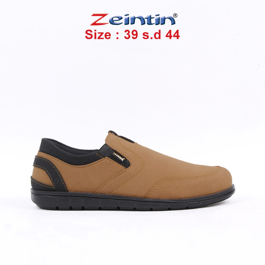 Zeintin - Sepatu Pria Sneakers Bahan Sintetis Formal Kerja Santai Kasual Sneakers Pria BJ