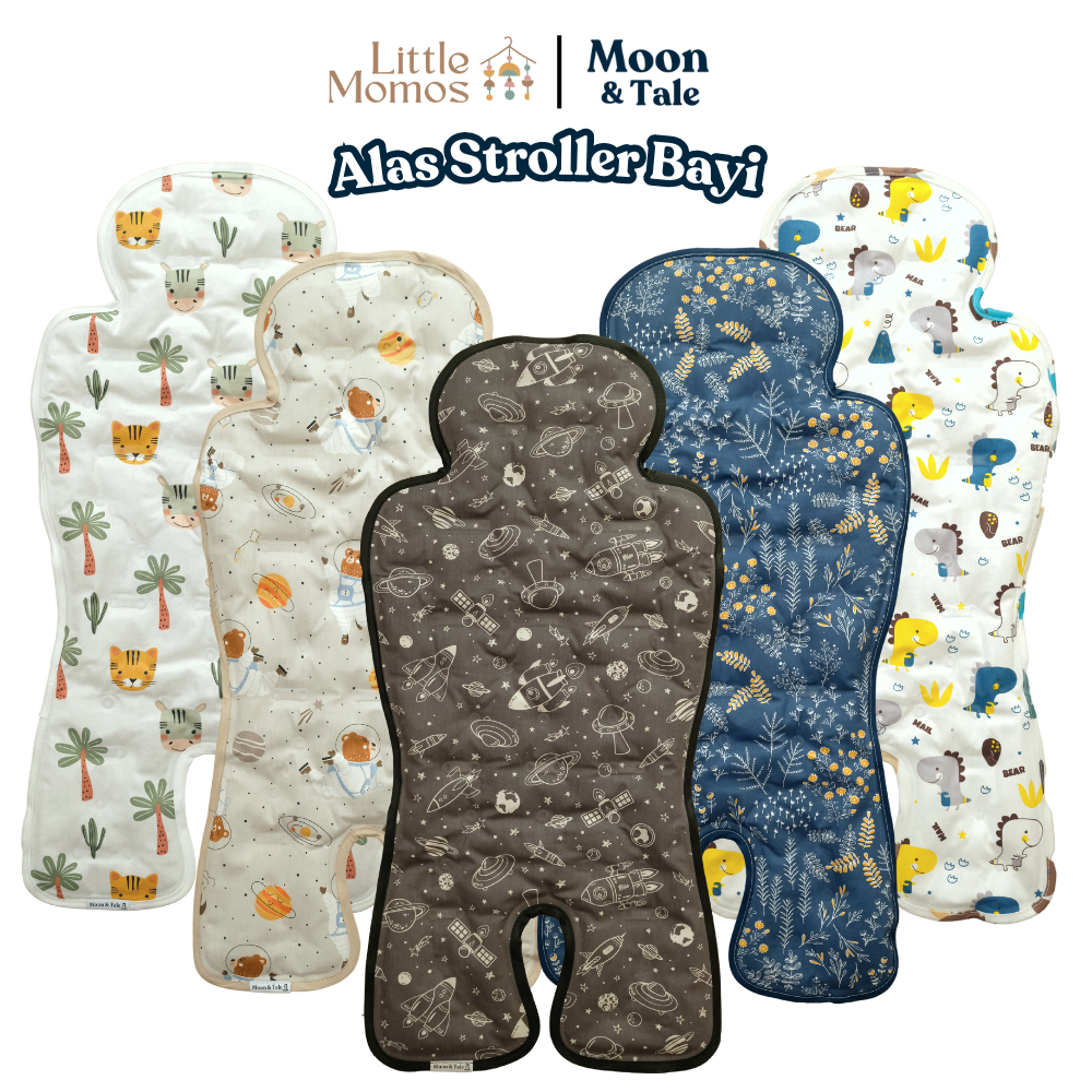 Little Momos x Moon &amp; Tale Alas Stroller Bayi Anti Gerah Adem Ice Cooling Jelly Seat